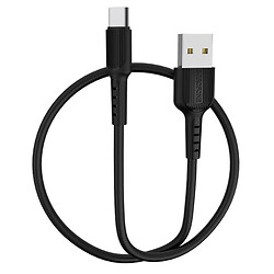 USB кабель Borofone BX16, Type-C, 1.0 м., Черный