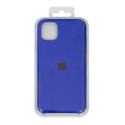 Чохол (накладка) Apple iPhone 11, Original Soft Case, Shiny Blue, Синій