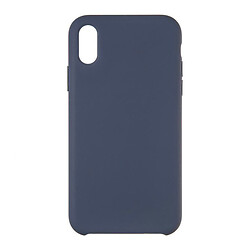 Чохол (накладка) Apple iPhone XS Max, Soft Matte Case, Темно синій, Синій