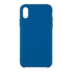 Чохол (накладка) Apple iPhone XS Max, Soft Matte Case, Темно синій, Синій