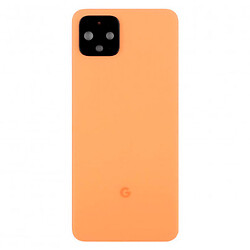 Задня кришка Google Pixel 4, High quality, Помаранчевий