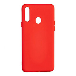 Чохол (накладка) Samsung A207 Galaxy A20S, Original Soft Case, Червоний