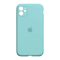 Чохол (накладка) Apple iPhone 11, Original Soft Case, Бірюзовий