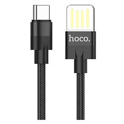 USB кабель Hoco U55 Outstanding, Type-C, 1.2 м., Черный