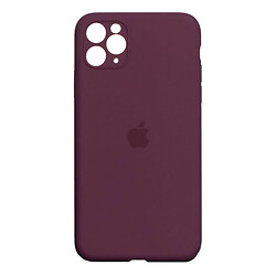 Чохол (накладка) Apple iPhone 11, Original Soft Case, Бордовий