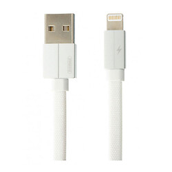USB кабель Remax RC-094i Kerolla Apple iPhone SE 2022 / iPhone 14 Pro Max / iPhone 14 Plus / iPhone 14 Pro / iPhone 14 / iPhone 13 Pro / iPhone 13 Mini / iPhone 13 / iPhone 13 Pro Max / iPhone 12 Mini, Original, Lightning, 2.0 м., Белый