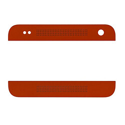 Передня панель корпусу HTC 601n One mini, High quality, Червоний