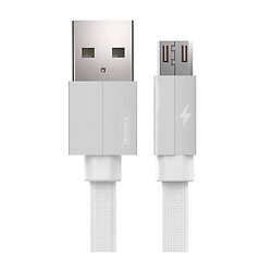 USB кабель Remax RC-094m Kerolla, Original, MicroUSB, 2.0 м., Белый