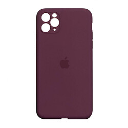 Чохол (накладка) Apple iPhone 11 Pro Max, Original Soft Case, Maroon, Бордовий