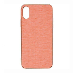 Чехол (накладка) Apple iPhone X / iPhone XS, Gelius Canvas Case, Розовый