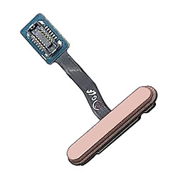 Шлейф Samsung G970 Galaxy S10e, С сканером отпечатка пальца, Розовый