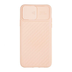 Чохол (накладка) Apple iPhone 12 / iPhone 12 Pro, Carbon Camera Air Case, Рожевий