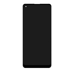 Дисплей (экран) Samsung A215 Galaxy A21, High quality, С сенсорным стеклом, Без рамки, Черный