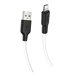 USB кабель Hoco X21 Plus Apple iPhone SE 2022 / iPhone 14 Pro Max / iPhone 14 Plus / iPhone 14 Pro / iPhone 14 / iPhone 13 Pro / iPhone 13 Mini / iPhone 13 / iPhone 13 Pro Max / iPhone 12 Mini / iPhone 12 Pro Max / iPhone 12 Pro, Lightning, 1.0 м., Черный