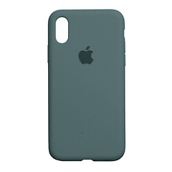 Чохол (накладка) Apple iPhone XS Max, Original Soft Case, Pine Green, Зелений