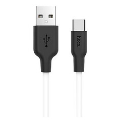USB кабель Hoco X21 Plus, Type-C, 1.0 м., Черный