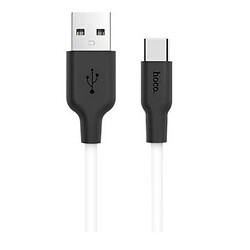 USB кабель Hoco X21 Plus, Type-C, 1.0 м., Чорний