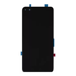 Дисплей (екран) Huawei P40, High quality, З сенсорним склом, Без рамки, Чорний