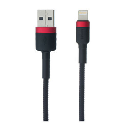 USB кабель Baseus CALKLF-B Apple iPhone SE 2022 / iPhone 14 Pro Max / iPhone 14 Plus / iPhone 14 Pro / iPhone 14 / iPhone 13 Pro / iPhone 13 Mini / iPhone 13 / iPhone 13 Pro Max / iPhone 12 Mini / iPhone 12 Pro Max, Lightning, 1.0 м., Черный