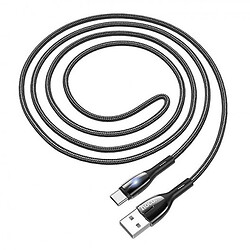USB кабель Hoco U89 Safeness, Type-C, 1.2 м., Чорний