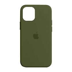 Чохол (накладка) Apple iPhone 12 / iPhone 12 Pro, Original Soft Case, Сіро-Зелений, Зелений