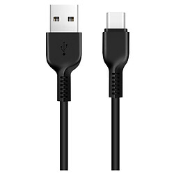 USB кабель Hoco X20 Flash, Type-C, 2.0 м., Чорний