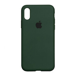Чохол (накладка) Apple iPhone XR, Original Soft Case, Темно зелений, Зелений