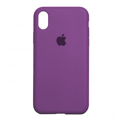 Чохол (накладка) Apple iPhone XS Max, Original Soft Case, Grape, Фіолетовий