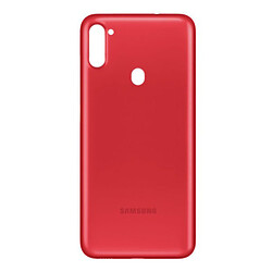 Задня кришка Samsung A115 Galaxy A11, High quality, Червоний
