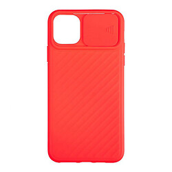 Чехол (накладка) Apple iPhone 12 Pro Max, Carbon Camera Air Case, Красный