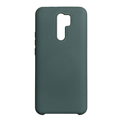 Чехол (накладка) Xiaomi Redmi 9, Original Soft Case, Темно Зеленый, Зеленый