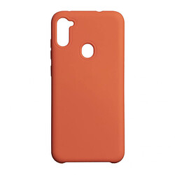 Чохол (накладка) Samsung A115 Galaxy A11 / M115 Galaxy M11, Original Soft Case, Помаранчевий