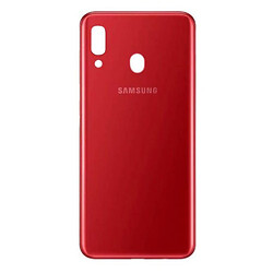 Задня кришка Samsung A205 Galaxy A20, High quality, Червоний