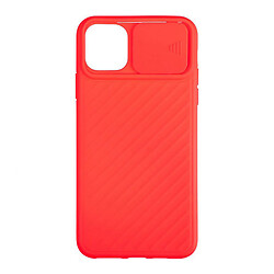 Чехол (накладка) Apple iPhone 12 / iPhone 12 Pro, Carbon Camera Air Case, Красный