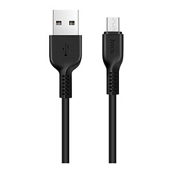USB кабель Hoco X20 Flash, MicroUSB, 3.0 м., Чорний
