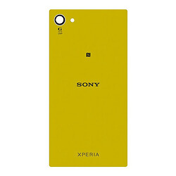 Задня кришка Sony E5803 Xperia Z5 Compact / E5823 Xperia Z5 Compact, High quality, Жовтий