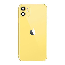 Корпус Apple iPhone 11, High quality, Жовтий
