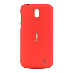 Задня кришка Nokia 1 Dual Sim, High quality, Червоний