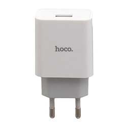 МЗП HOCO C81A, MicroUSB, З кабелем, 2.1 A, Білий