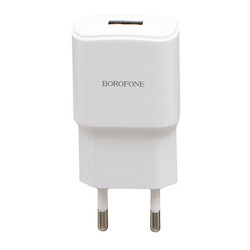МЗП Borofone BA48A, Type-C, З кабелем, 2.1 A, Білий