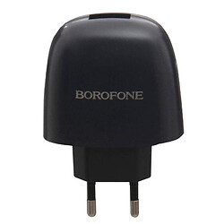 СЗУ Borofone BA49A, С кабелем, Type-C, 2.1 A, Черный