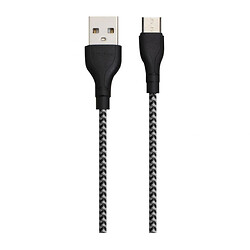 USB кабель Borofone BX39 Beneficial, MicroUSB, Чорний