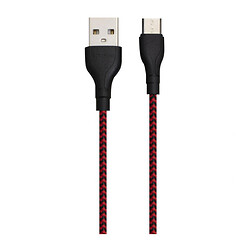 USB кабель Borofone BX39 Beneficial, MicroUSB, Черный