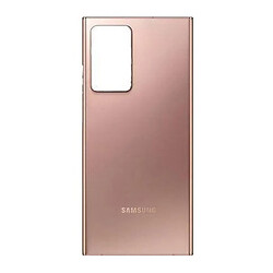 Задня кришка Samsung N985 Galaxy Note 20 Ultra, High quality, Коричневий