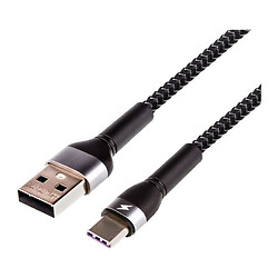 USB кабель Remax RC-124a Jany, Type-C, Чорний