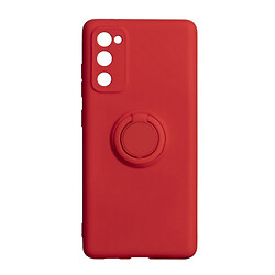 Чехол (накладка) Samsung G780 Galaxy S20 FE, Ring Color, Красный