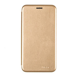 Чохол (книжка) Samsung A015 Galaxy A01 / M015 Galaxy M01, G-Case Ranger, Золотий