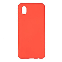 Чохол (накладка) Samsung A013 Galaxy A01 Core / M013 Galaxy M01 Core, Original Soft Case, Червоний