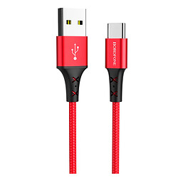 USB кабель Borofone BX20, Type-C, 1.0 м., Червоний