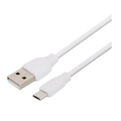 USB кабель Remax RC-138m, MicroUSB, 1.0 м., Білий